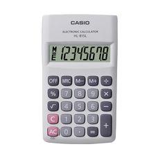 Calculadora de Bolso Casio 8 Dígitos HL-815L Branca