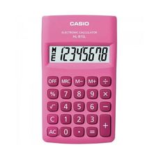Calculadora de Bolso Casio 8 Dígitos HL-815L Rosa