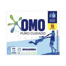 Detergente em Pó Omo Puro Cuidado 800G