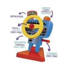 Brinquedo Volante Infantil Fom Fom - Elka