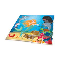 Quebra-Cabeça A Pequena Sereia - Junges