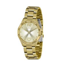Kit Relógio Lince Feminino Dourado LRGJ116L KY72C2KX