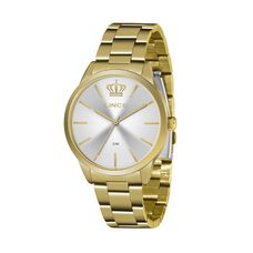 Kit Relógio Lince Feminino Dourado LRGJ123L KY89S1KX