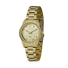 Kit Relógio Lince Feminino Dourado LRG4669L KZ87C2KX