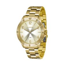 Kit Relógio Lince Feminino Dourado LRG4367L K186C2KX