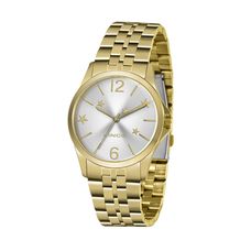 Kit Relógio Lince Feminino Dourado LRGJ124L KY91S2KX