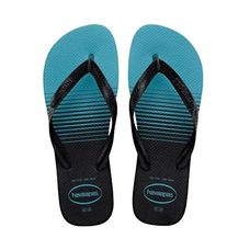 Chinelo Havaianas Top Basic Preto/Preto/Azul Nautico 43/44
