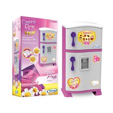 Refrigerador Infantil Pop Casinha Flor - Xalingo