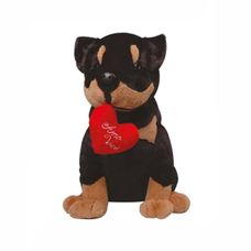 Pelúcia Cachorro Rottweiler 55cm - Lovely Toys