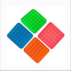 Pop It Anti-Stress Quadrado Cores Sortidas