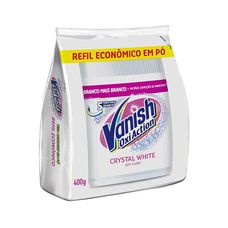 Tira Manchas em Pó Vanish Oxi Action White Refil 400G