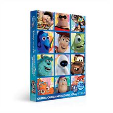 Quebra-Cabeça 100 Peças Disney Pixar Metalizado - Toyster