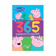 Livro Peppa Pig - 365 Desenhos para Colorir - Ciranda Cultural