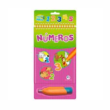 Livro Colorindo com Água - Números - Ciranda Cultural