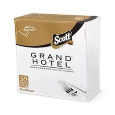Guardanapo de Papel Grand Hotel 31,8x32,8cm com 50 Unidades - Scott