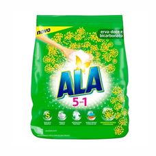 Lava Roupas em pó Erva-Doce e Bicarbonato Ala Pacote 1Kg