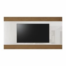 Painel para TV Merlot 1.80 Off White/Naturale - EDN Móveis