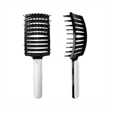 Escova Raquete para os Cabelos Branca - Santa Clara