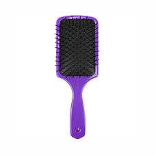 Escova Quadrada Almofadada para Cabelo Lilás - Santa Clara