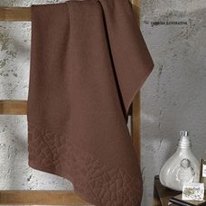 Toalha de Banho Jacquard Confort 70x1,40m FJ- 6509 Marrom - Dohler