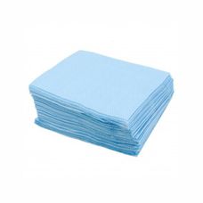 Guardanapo de Papel Crepado 19,5x22,5cm Azul Médio 50 Folhas - Camp Festas