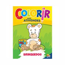 Livro Colorir com Atividades: Brinquedos - Todolivro