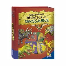 Kit Box com 6 Livros - Minha Primeira Biblioteca de Dinossauros - Todolivro