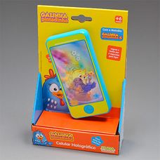 Brinquedo Celular Holográfico Galinha Pintadinha - Pura Diversão