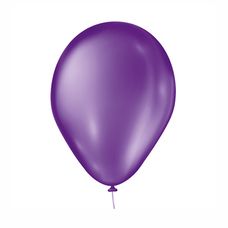 Balões São Roque Cintilante N° 7 Violeta 50 Unidades