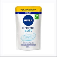 Sabonete Líquido Nivea Creme Soft Refil 200ml