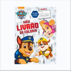 Livro Patrulha Canina - Meu Livrão de Colorir - Ciranda Cultural