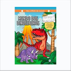 Livro Mundo dos Dinossauros - Meu Livrão de Colorir - Ciranda Cultural