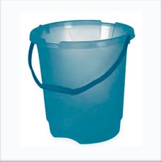 Balde Graduado 20L Azul Transparente - Plasvale