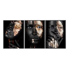 Quadro Trios Luxo com Paspatur A4 - Moldura e Arte