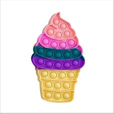 Fura Bolha Divertido Cupcake - Toyng