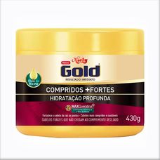 Máscara Hidratação Profunda Niely Gold Compridos + Fortes 430g