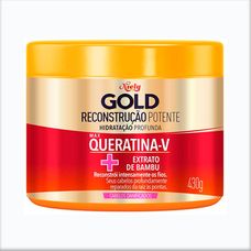 Máscara Concentrada Niely Gold Reconstrução Potente 430g