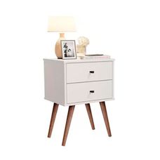Mesa de Cabeceira JB 1818 Luxo Branco - JB Bechara