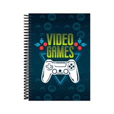 Caderno Espiral C/D Universitário 20 Matérias Geek 320F - Baag - Capas Sortidas