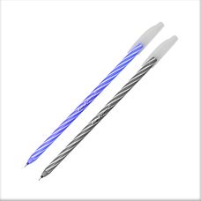 Caneta Esferográfica 0.7mm Cis Spiro com 2 Unidades Azul/Preto