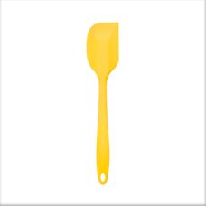 Espátula de Silicone Reta Pão Duro Amarela - Oikos