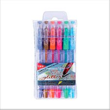 Caneta Gel Tris Effect Glitter 6 Cores