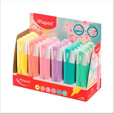 Marca Texto Tons Pastel Cores Sortidas - Maped
