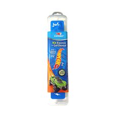 Kit Escova + Gel Dental + Estojo Hot Wheels 8367 - Condor