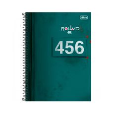 Caderno Espiral C/D Universitário 10 Matérias Round 6 160F - Tilibra - Capas Sortidas