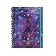 Agenda Planejamento Espiral 160 Páginas Mystic - Jandaia - Capas Sortidas