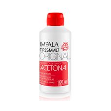 Removedor de Esmalte Tiresmalt Original Com Acetona Impala 100ml