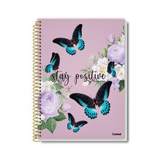 Caderno Espiral Universitário C/D 12x1 192F Purpurina - Credeal - Capas Sortidas