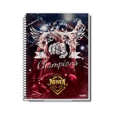 Caderno Espiral Universitário C/D 16 Matérias 320F MMA - Credeal - Capas Sortidas