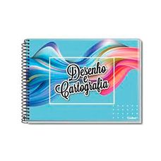 Caderno Desenho e Cartografia Univ C/D Espiral 80F - Credeal - Capas Sortidas